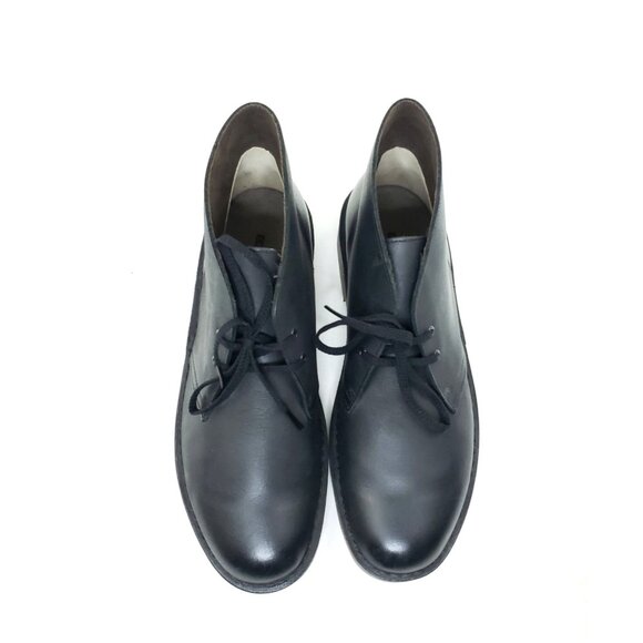 Clarks Bushacre 2 Chukka Boots Black Leather Lace Up Ankle Mens Size 10 main image 7
